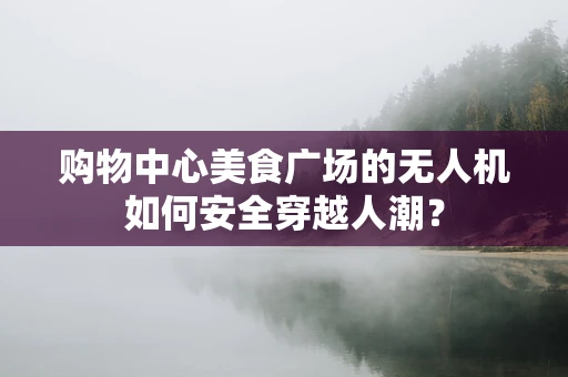 购物中心美食广场的无人机如何安全穿越人潮？