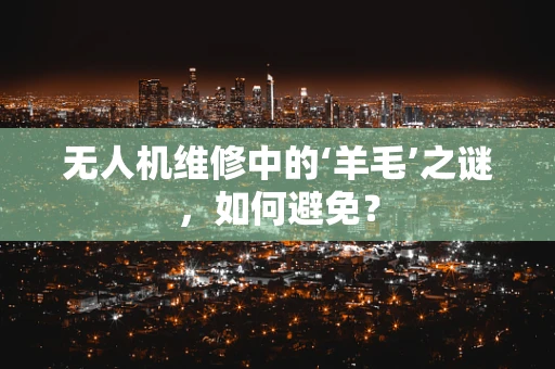 无人机维修中的‘羊毛’之谜，如何避免？