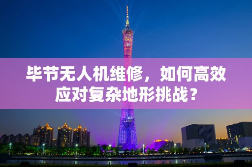 毕节无人机维修，如何高效应对复杂地形挑战？