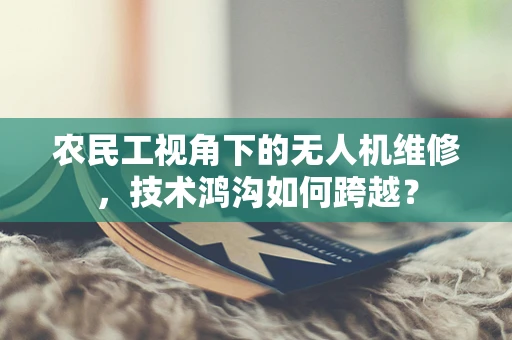 农民工视角下的无人机维修，技术鸿沟如何跨越？