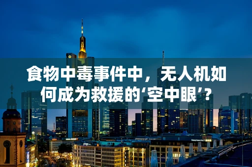 食物中毒事件中，无人机如何成为救援的‘空中眼’？