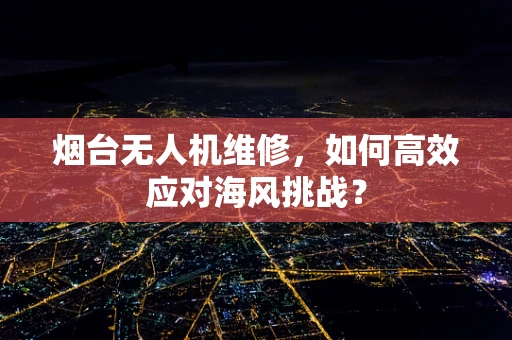 烟台无人机维修，如何高效应对海风挑战？