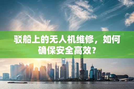 驳船上的无人机维修，如何确保安全高效？