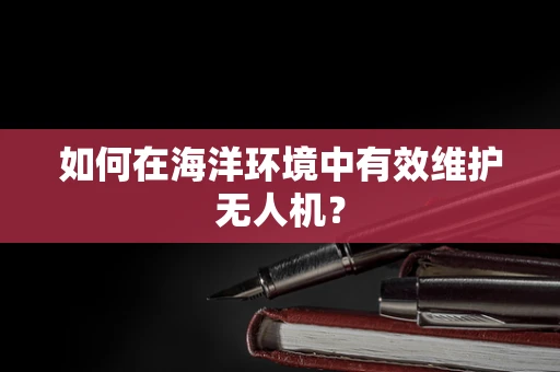 如何在海洋环境中有效维护无人机？