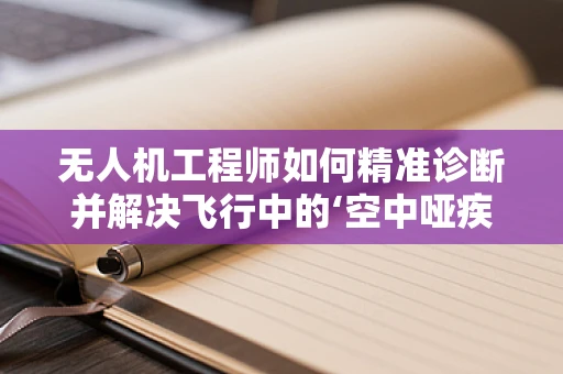 无人机工程师如何精准诊断并解决飞行中的‘空中哑疾’？