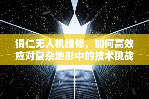 铜仁无人机维修，如何高效应对复杂地形中的技术挑战？