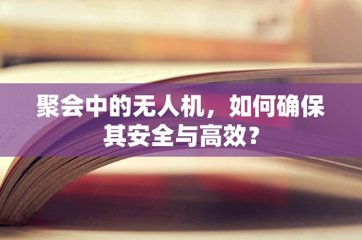 聚会中的无人机，如何确保其安全与高效？