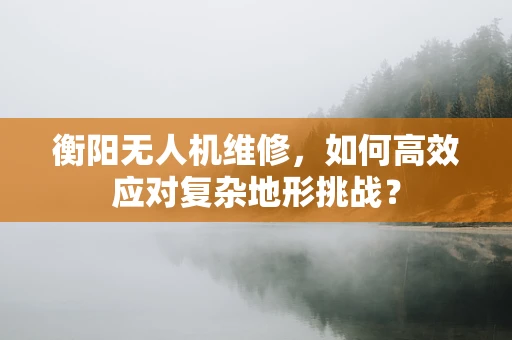 衡阳无人机维修，如何高效应对复杂地形挑战？