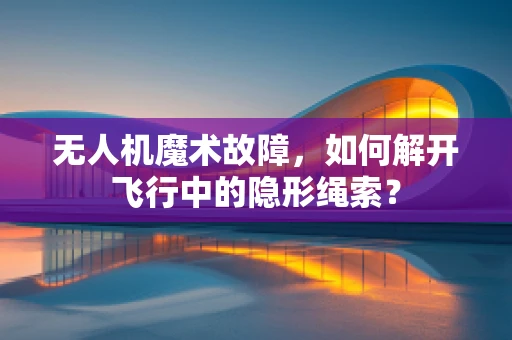 无人机魔术故障，如何解开飞行中的隐形绳索？